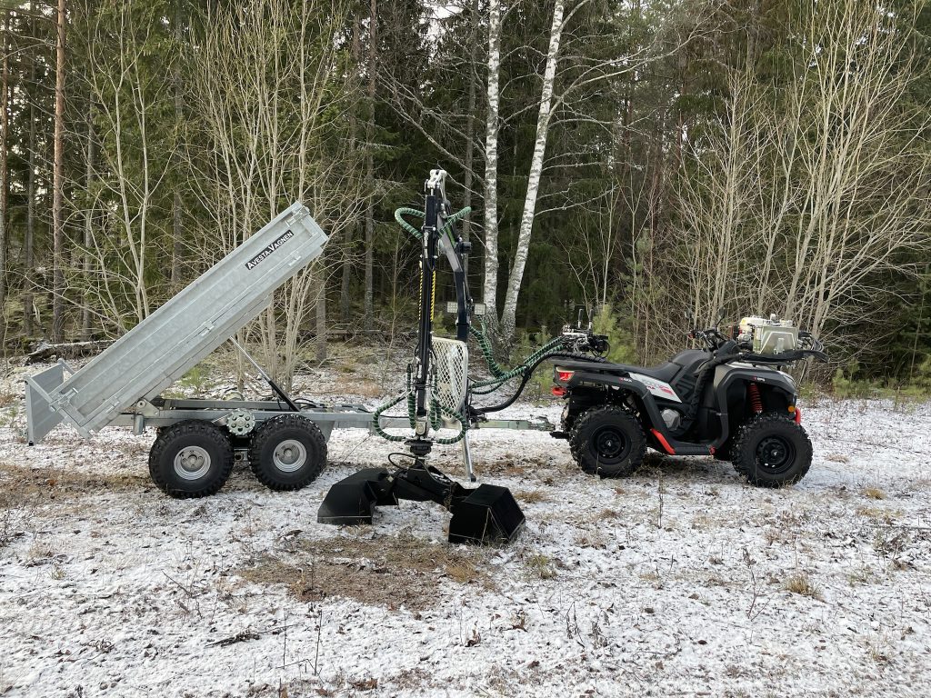 Avestavagnen - Forester standard arbetar