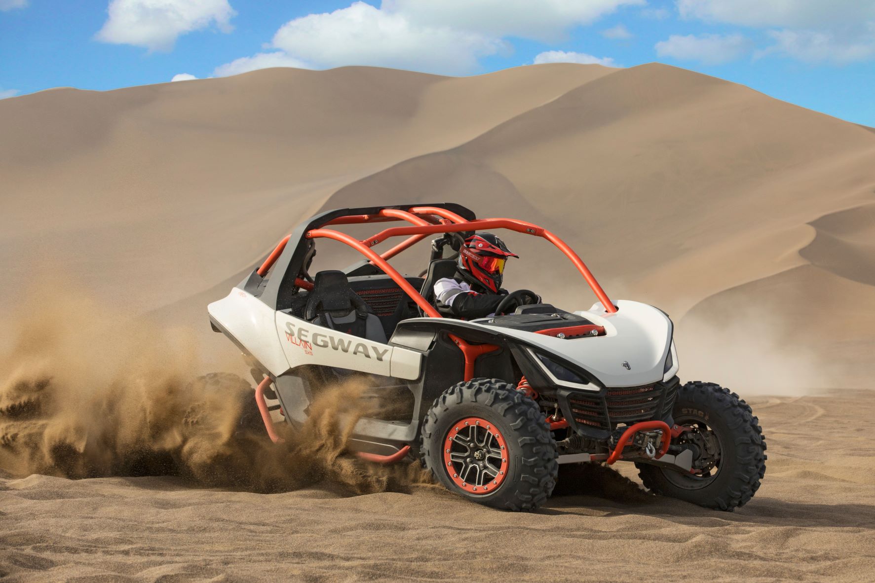 Segway Villain SX10 X kör rally i öknen