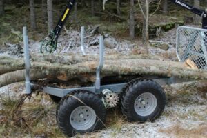 Skogsvagn Avestavagnen - Ranger Plus hjul och släp