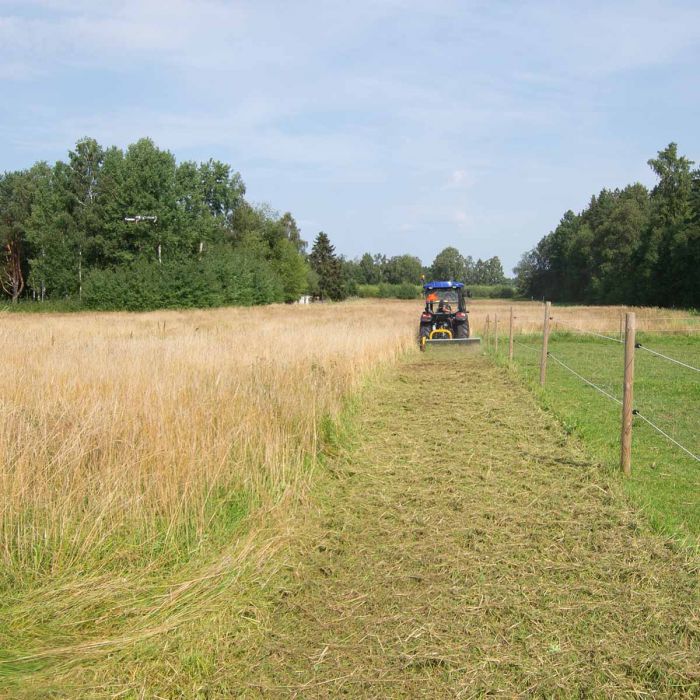 Vertikalklippare 1,85 m klipper gräs