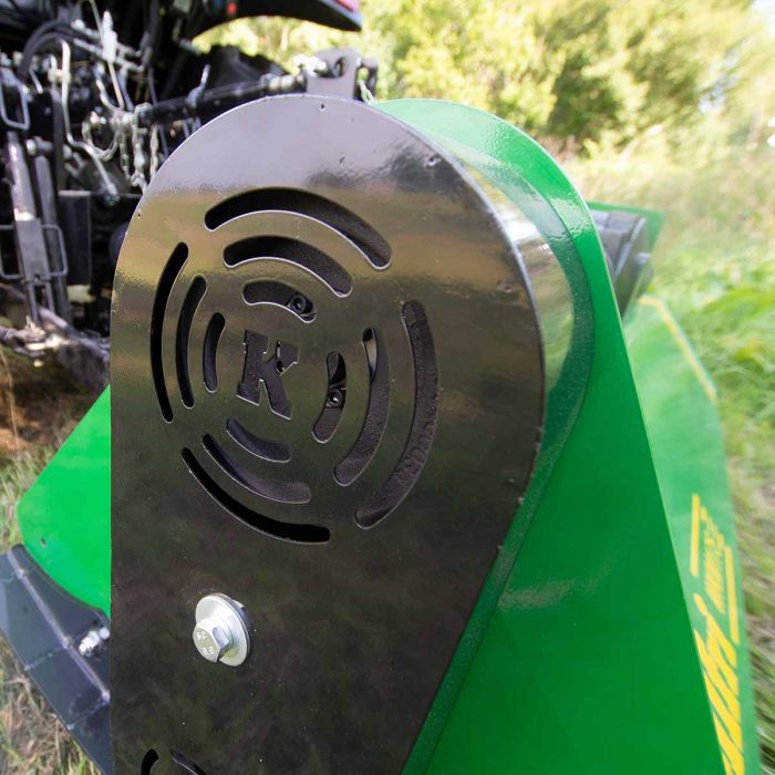 Detaljbild på vertikalklippare från Kellfri