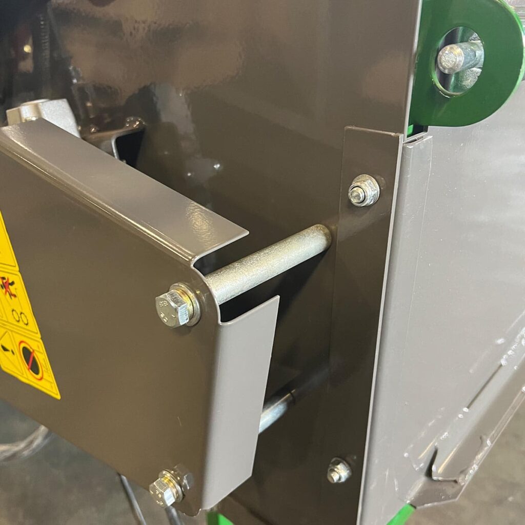 flistugg från Kellfri med hydrualisk inmatning