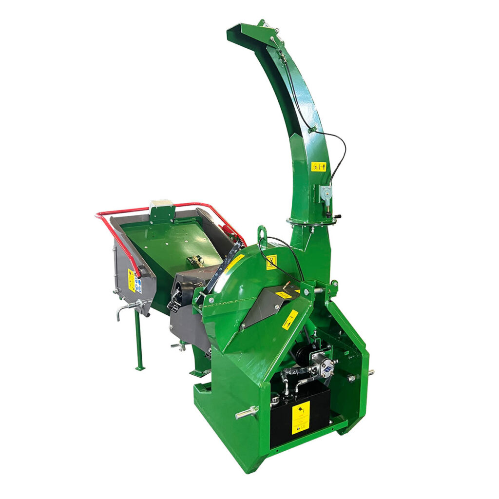 Kellfri Hydrualisk flishugg hos Bergby Motorcenter i Uppsala