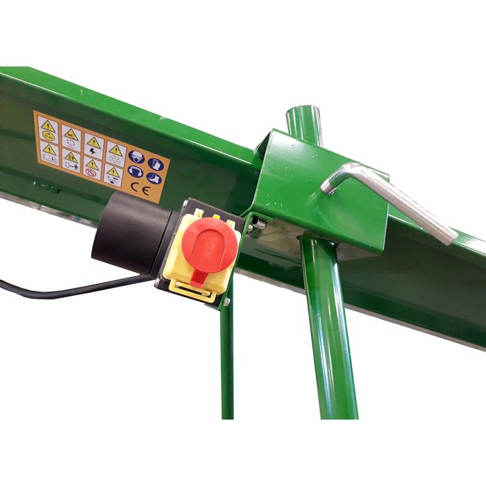 Detaljbild på Kellfri vedtransportör 7,5m