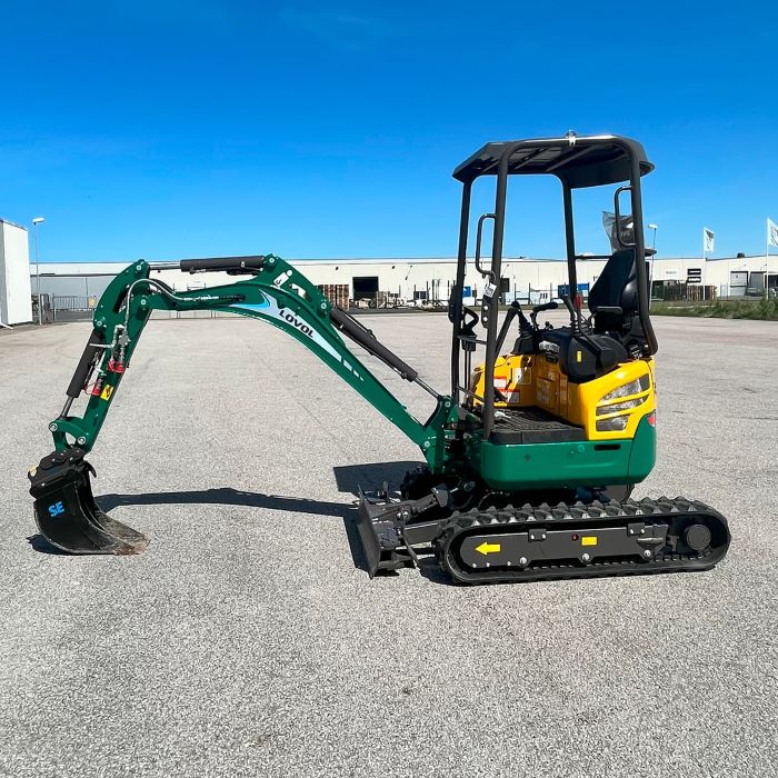 Kraftfull minigrävare från Lovol