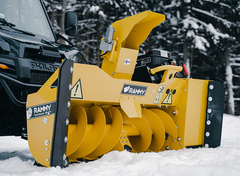 155 cm bred snöslunga till UTV från Rammy