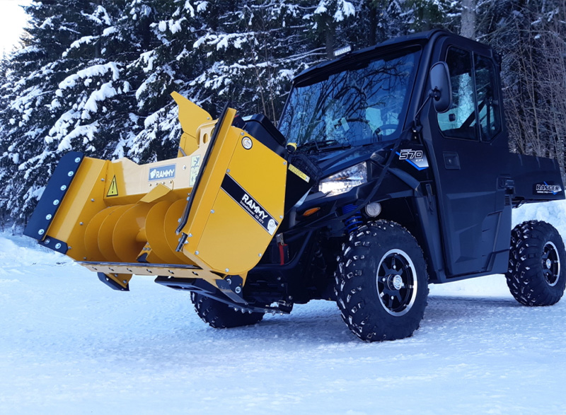 Snöslunga till UTV från Rammy professional-serien