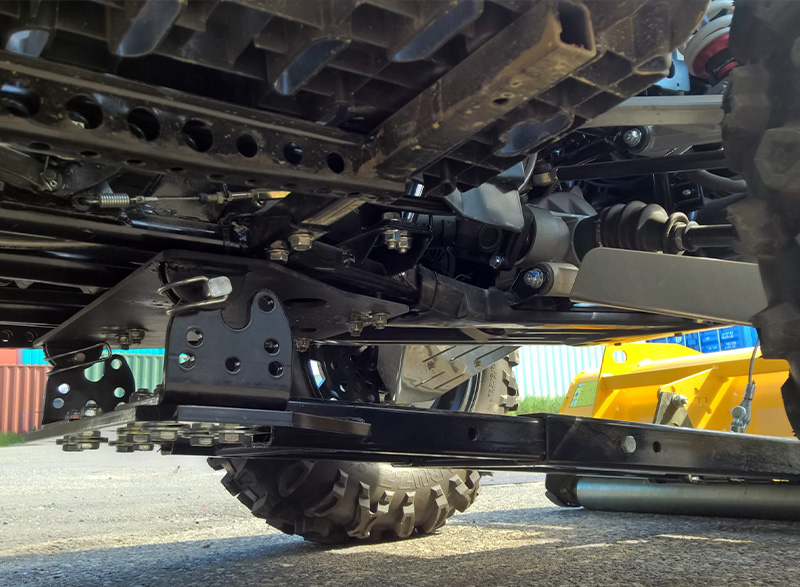 fästanordning för snöslunga till ATV