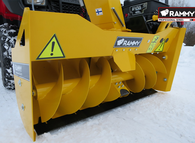 Rammy 120PRO snöslunga