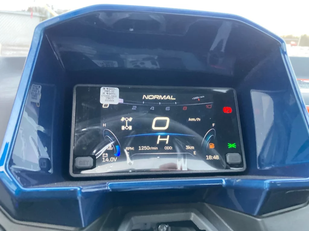 display cfmoto uforce 1000