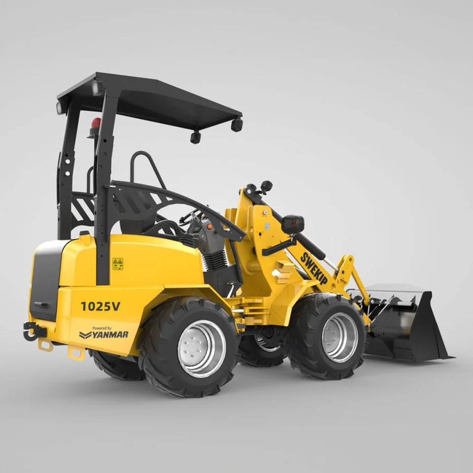 Hjullastare Swekip 1025 i Uppsala