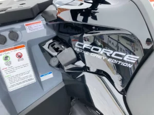 detaljbild på CFMOTO cforce 850 fyrhjuling