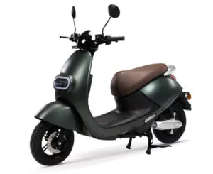 eldriven moped i Uppsala